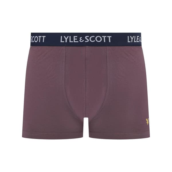 Lyle & Scott Herr Barclay Boxershorts (3-pack) L Flint/Grå Flint/Grey/Blue L