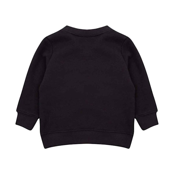 Larkwood Baby Crew Neck Sweatshirt 24-36 månader Svart Black 24-36 Months