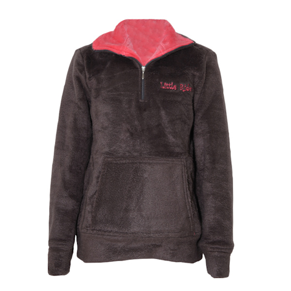 Little Rider Barn/Flickor Mjuk Fleece 7-8 År Grå/Rosa Grey/Pink 7-8 Years
