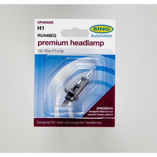 Ring Automotive H1A 55W Halogen Premium Pannlampa One Size Silve Silver One Size