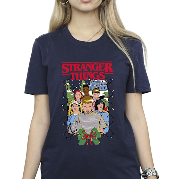 Netflix Dam/Dam Stranger Things Jul Affisch Bomull B Navy Blue L