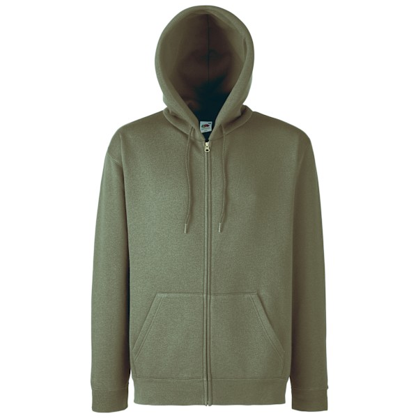 Fruit Of The Loom Herr Hoodie L Classic Olive Classic Olive L