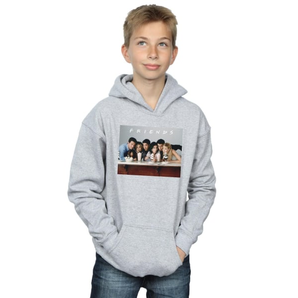 Friends Boys Group Photo Milkshakes Hoodie 7-8 år Sport Grå Sports Grey 7-8 Years