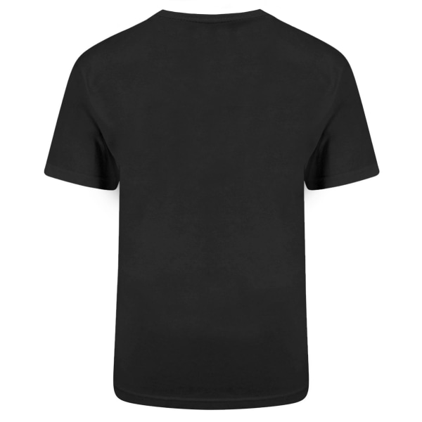 Flash unisex logotyp för vuxna T-shirt L Svart Black L