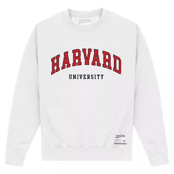 Harvard University Unisex Script Sweatshirt XXL Vit White XXL