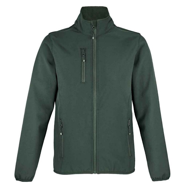 SOLS Dam/Kvinnor Falcon Softshell Återvunnen Mjuk Skaljacka Forest Green XXL