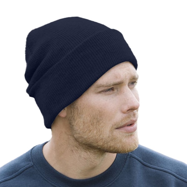 Clique Unisex Vuxen Hubert Stickad Mössa One Size Mörk Marinblå Dark Navy One Size