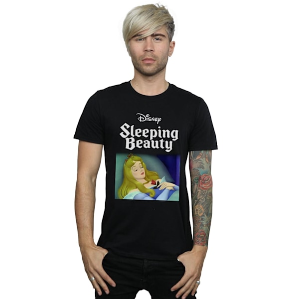 Disney Herr T-shirt Sleeping Beauty Aurora 5XL Svart Black 5XL