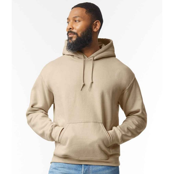 Gildan Unisex Adult Heavy Blend Hoodie M Sand Sand M