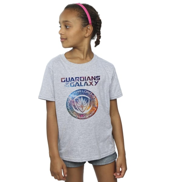 Marvel Girls Guardians Of The Galaxy Stars Fill Logo Bomull T-S Sports Grey 12-13 Years