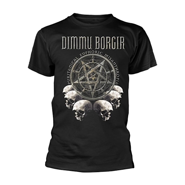 Dimmu Borgir Unisex Vuxen Puritanical Euphoric Misanthropia Sku Black S