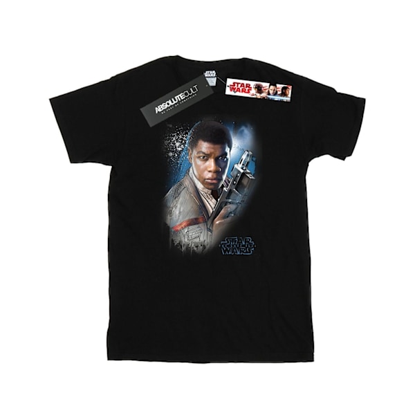 Star Wars Herr The Last Jedi Finn Borstad T-shirt 3XL Svart Black 3XL