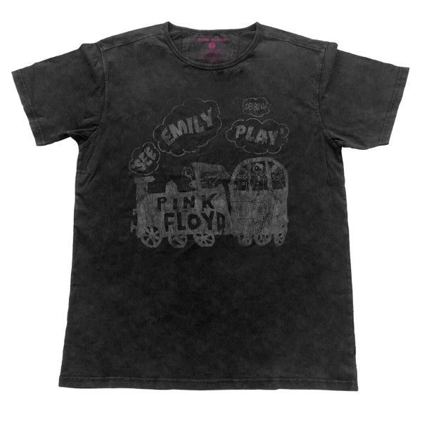 Pink Floyd Unisex Vuxen Emily Vintage T-shirt L Vintage Svart Vintage Black L