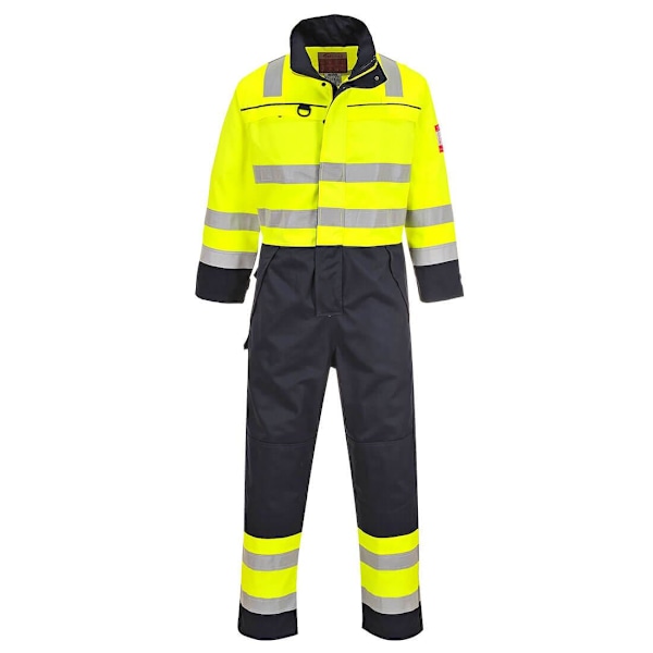 Portwest Unisex Vuxen Varsel Multi-Norm Overall L R Gul/Marin Yellow/Navy L R