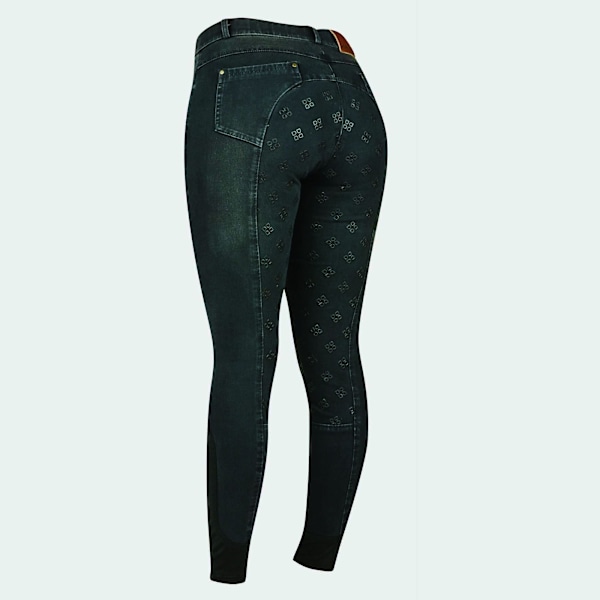 Dublin Womens/Ladies Shona Denim Breeches 20 UK Ash Ash 20 UK