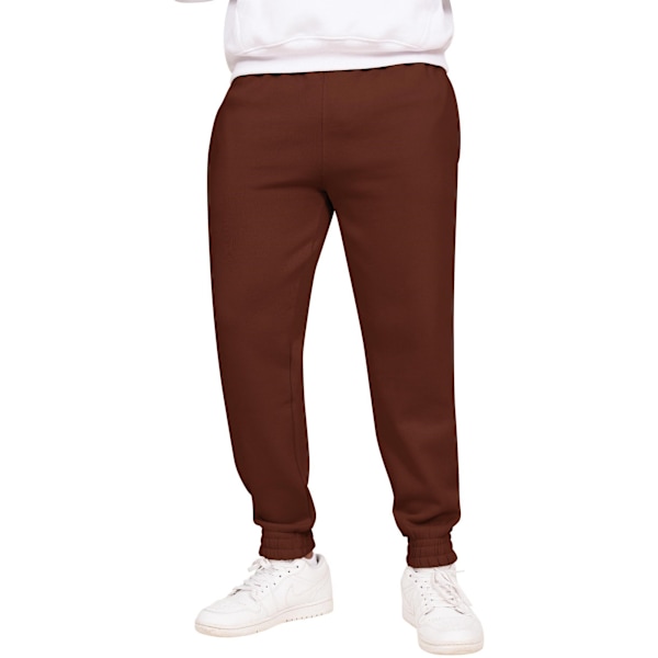 Casual Classics Unisex Vuxen Blandad Core Ringspun Bomull Lång Chocolate XL