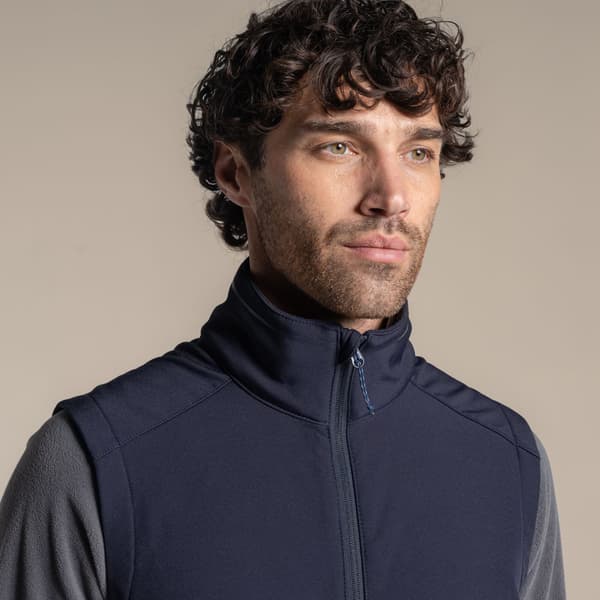 Craghoppers Herr Expert Basecamp II Softshell Gilet S Mörkblå Dark Navy S