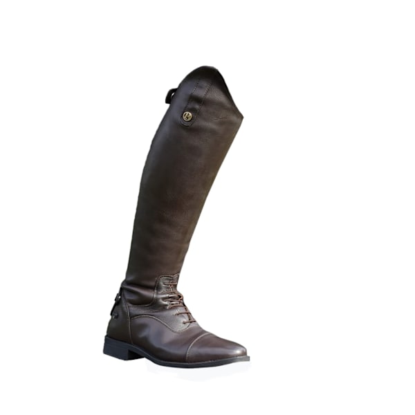 Brogini Unisex Casperia V2 Läder Ridstövlar Långa 8 UK Brown 8 UK Calf 4