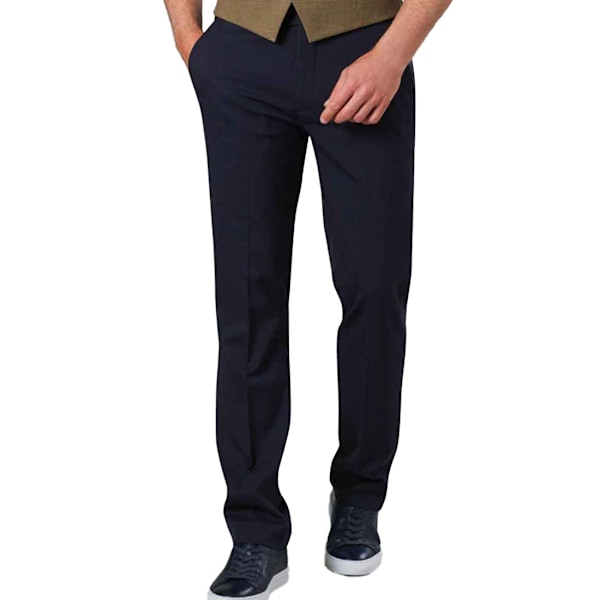 Brook Taverner Eclipse Pegasus Formella Byxor för Män 38R Marinblå Navy 38R