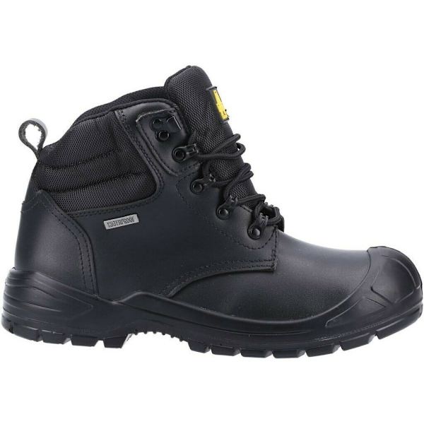Amblers Unisex Vuxen 241 Läder Säkerhetskängor 7 UK Svart Black 7 UK