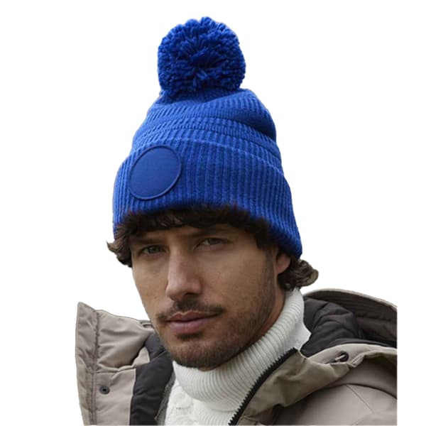 Beechfield Herr Patch Mössa En Storlek Bright Royal Bright Royal One Size