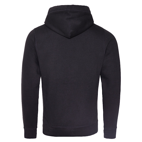 AWDis Hoods Herr Cross Neck Hoodie M Black Smoke Black Smoke M