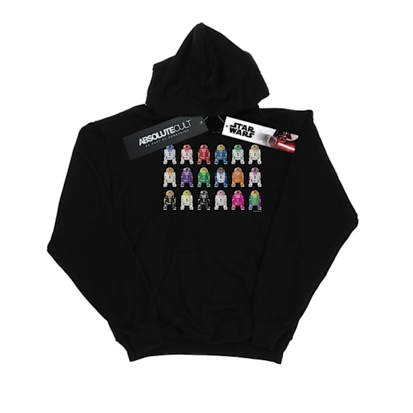Star Wars Pojkar R2 Enheter Hoodie 7-8 År Svart Black 7-8 Years