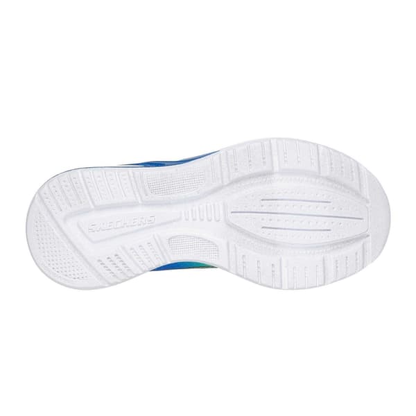 Skechers Microspec-träningsskor för barn 5 UK Blå/Grön Blue/Green 5 UK