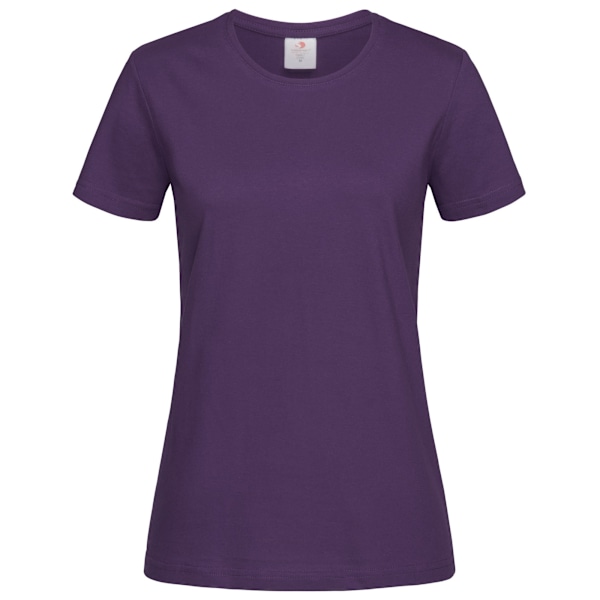 Stedman Dam/Dam Classic Tee M Deep Berry Deep Berry M