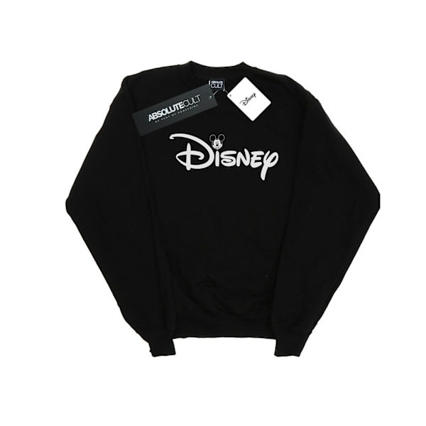 Disney Herr Mickey Mouse Huvudlogotyp Sweatshirt XXL Svart Black XXL