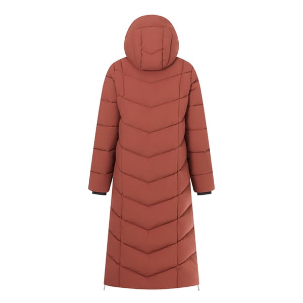 Regatta Eloria Lång Vadderad Jacka för Dam 20 UK Mörkröd Dark Cherry 20 UK