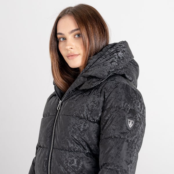 Dare 2B Dam/Kvinnor Influence Swarovski Vadderad Jacka 8 UK Svart Black 8 UK