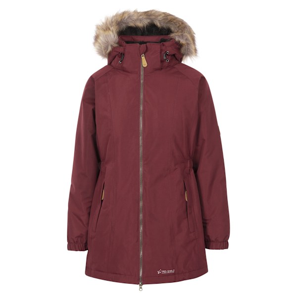 Trespass Womens/Ladies Celebrity Isolerad Längre Parka Dark Cherry XXS