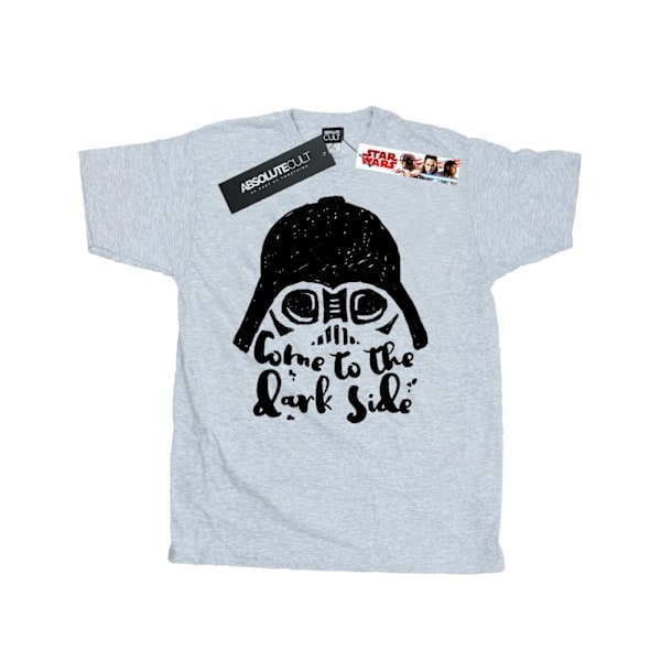Star Wars Herr Darth Vader Kom Till Den Mörka Sidan Skiss T-shirt Sports Grey 3XL