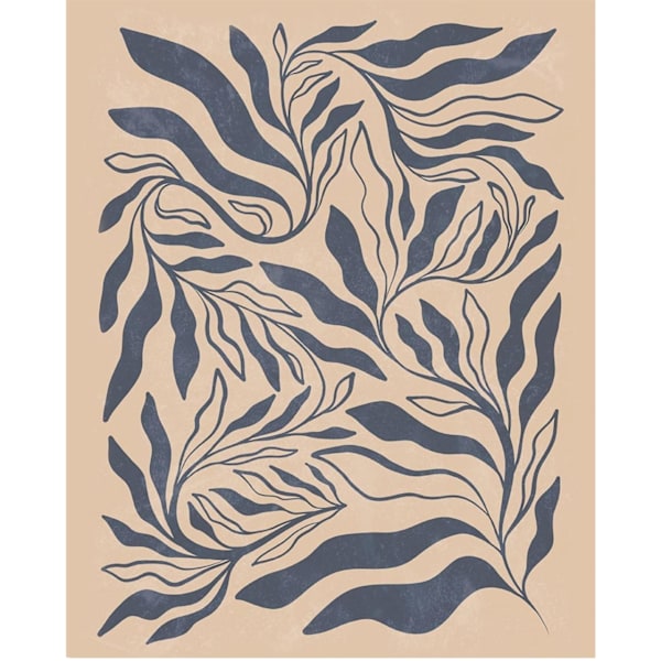 Dominique Vari Endless Foliage II Print 40cm x 50cm Kräm/Grå Cream/Grey 40cm x 50cm