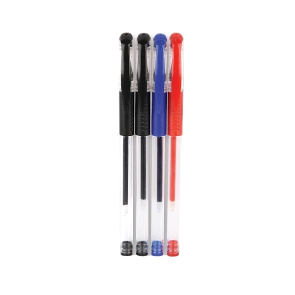 Tiger Stationery Gel Pen (4-pack) En Storlek Flerfärgad Multicoloured One Size
