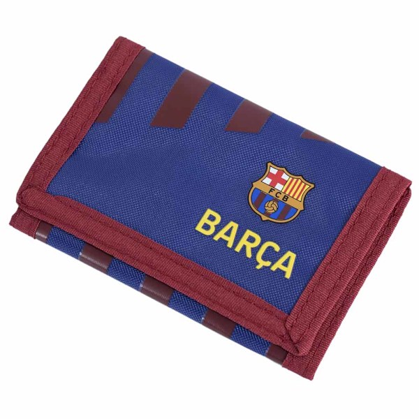 FC Barcelona Randig Plånbok One Size Röd/Blå Red/Blue One Size