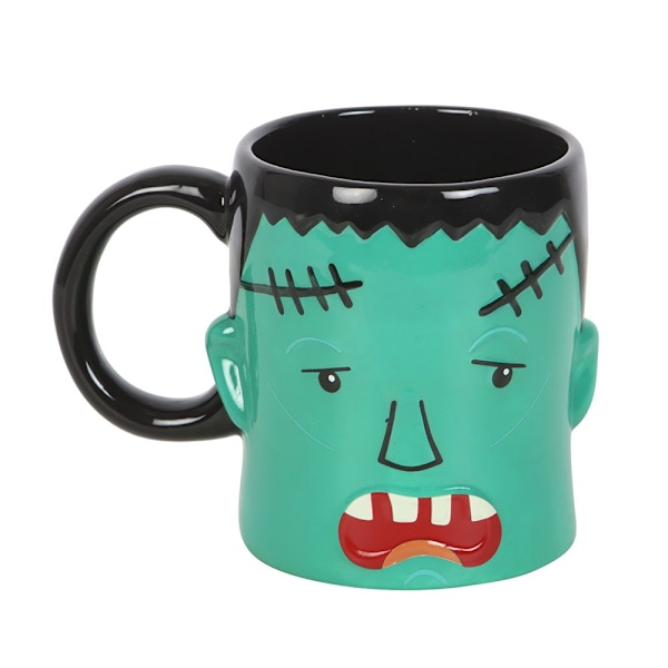 Something Different Huvud Frankenstein 450ml Mugg One Size Svart/ Black/Green One Size
