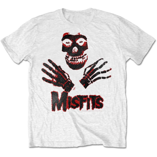 Misfits Barn/Barn Hands Bomull T-shirt 11-12 År Vit White 11-12 Years