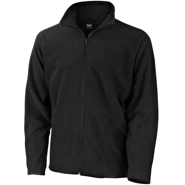 Result Core Herr Microfleece Jacka XS Svart Black XS