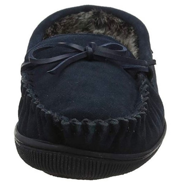 Hush Puppies herr Ace Slip On lädersko 10 UK marinblå Navy 10 UK