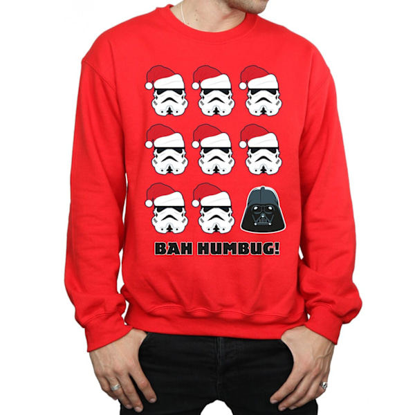 Star Wars Jul Humbug Sweatshirt M Röd Red M