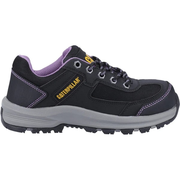 Caterpillar Dam/Dam Elmore Ståltåhätta Säkerhetsskor 3 U Black/Lilac 3 UK