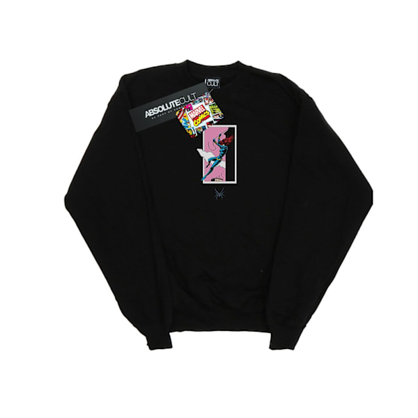 Marvel Comics Boys Black Widow Roof Jump Sweatshirt 5-6 år B Black 5-6 Years