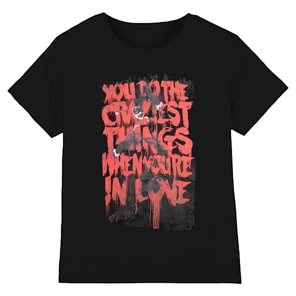 Harley Quinn Unisex Adult Craziest Things T-Shirt XL Svart Black XL