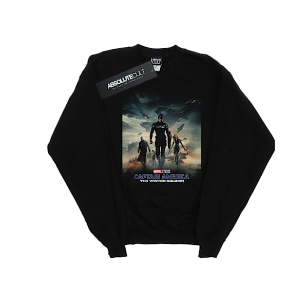 Marvel Studios Dam/Damer Captain America The Winter Soldier Black L