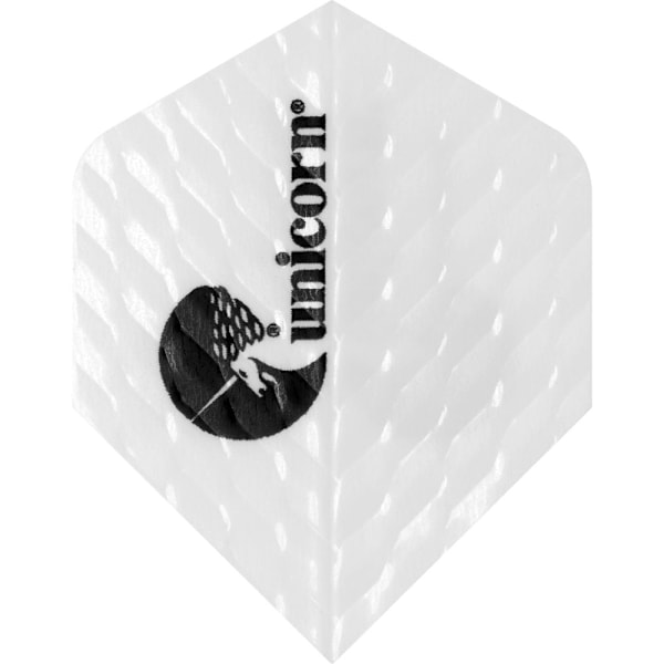 Unicorn Q.100 Plus Dart Flights (3-pack) One Size Vit White One Size