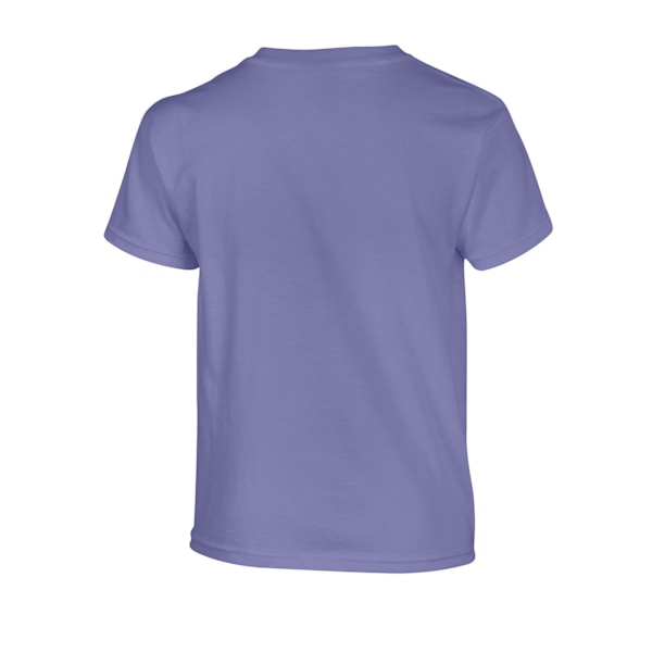 Gildan T-shirt i Tjock Bomull för Barn/Ungdomar Storlek S Violett Violet S