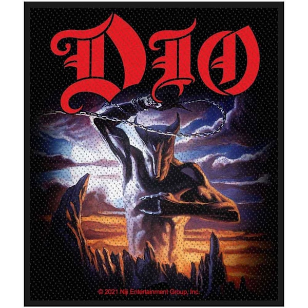 Dio Holy Diver Murray vävd patch One Size Multicoloured Multicoloured One Size