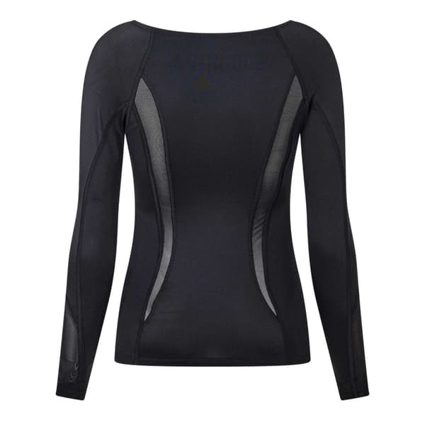 Skins Dam Långärmad Underställströja 8 UK Svart Black 8 UK